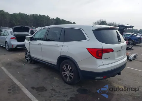 2017 Honda Pilot Ex-L z USA, uszkodzony, nr VIN 5FNYF6H58HB021762